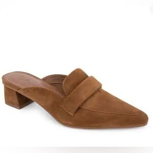 Splendid Loretta Suede Leather Mules 8 1/2